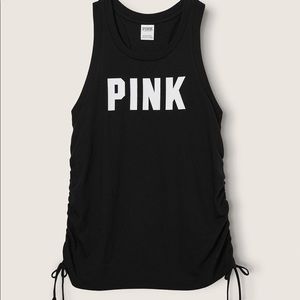 ISO 💗 Searching For VS PINK Ruched Side Everyday Tank Top - Black